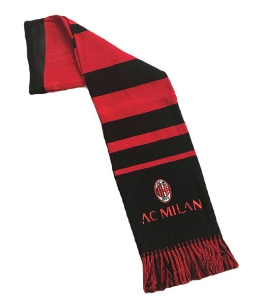 OFFICIAL AC MILAN SCARF, TUBULAR ROSSONERA model, in EMBROIDERED ACRYLIC MI-SCT05